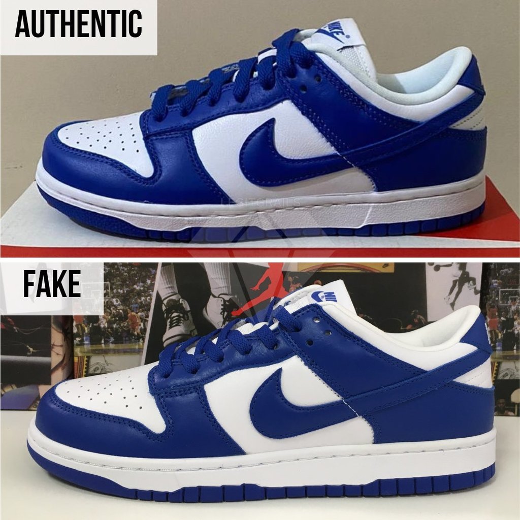 Comment authentifier Nike Dunk : la méthode d'apparence générale (authentification Nike Dunk Low Kentucky)